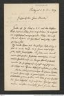 Nachlass Franz Steindachner, Brief von Ferdinand Krauss an Franz Steindachner (03.07.1879), Inv.Nr. 278.08, Seite 1